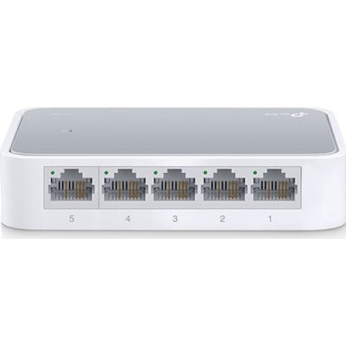 SWITCH TP-LINK TL-SF1005D v16 ΛΕΥΚΟ 5-PORT